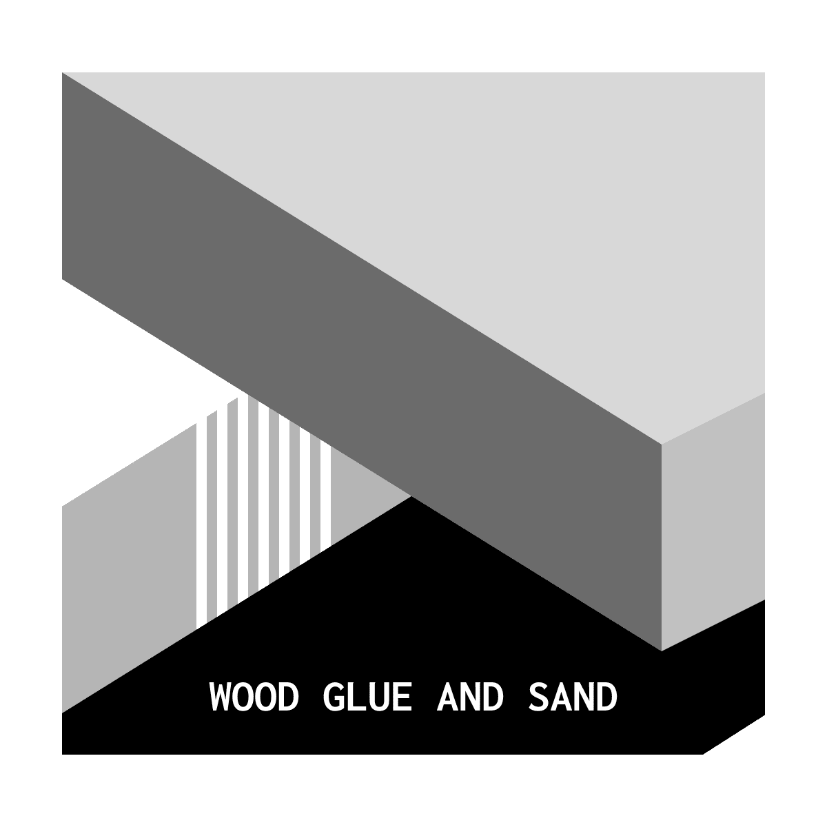 Wood Glue And Sand